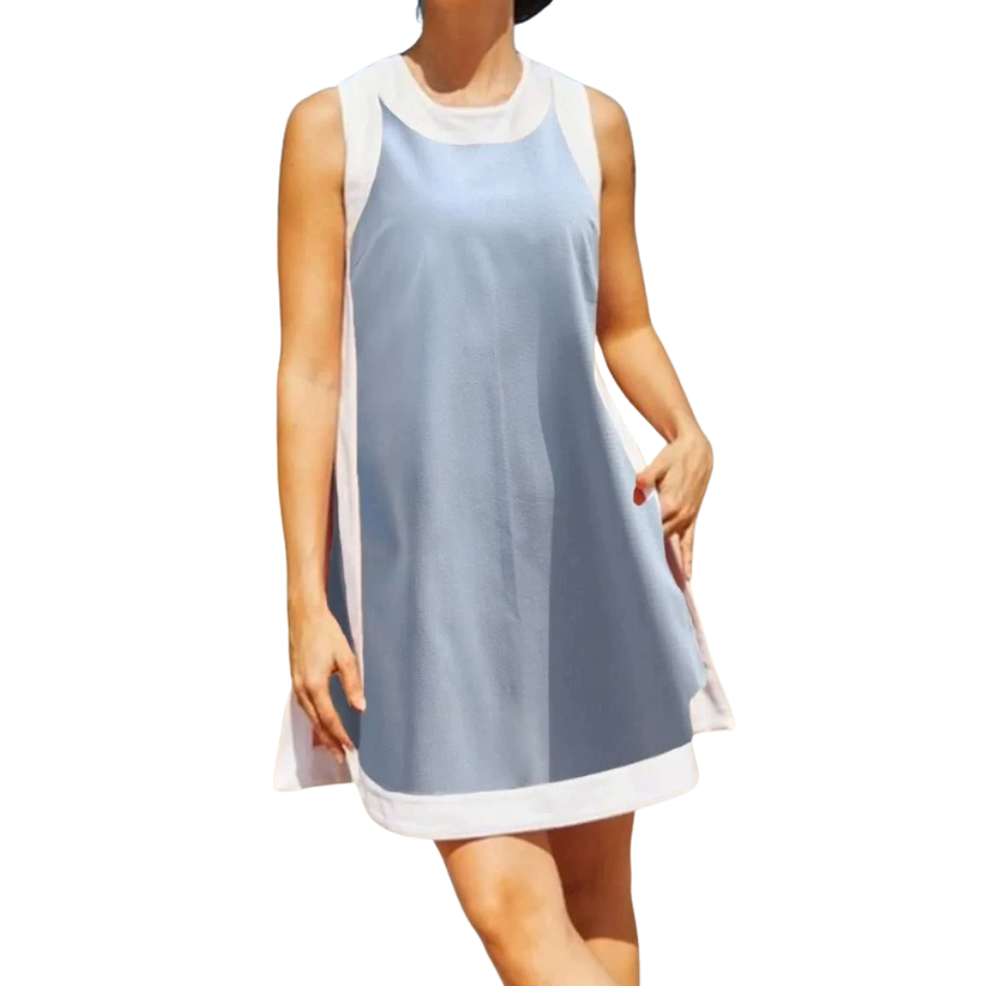 JOLINDA™ – Breezy Color Block Shorts Set